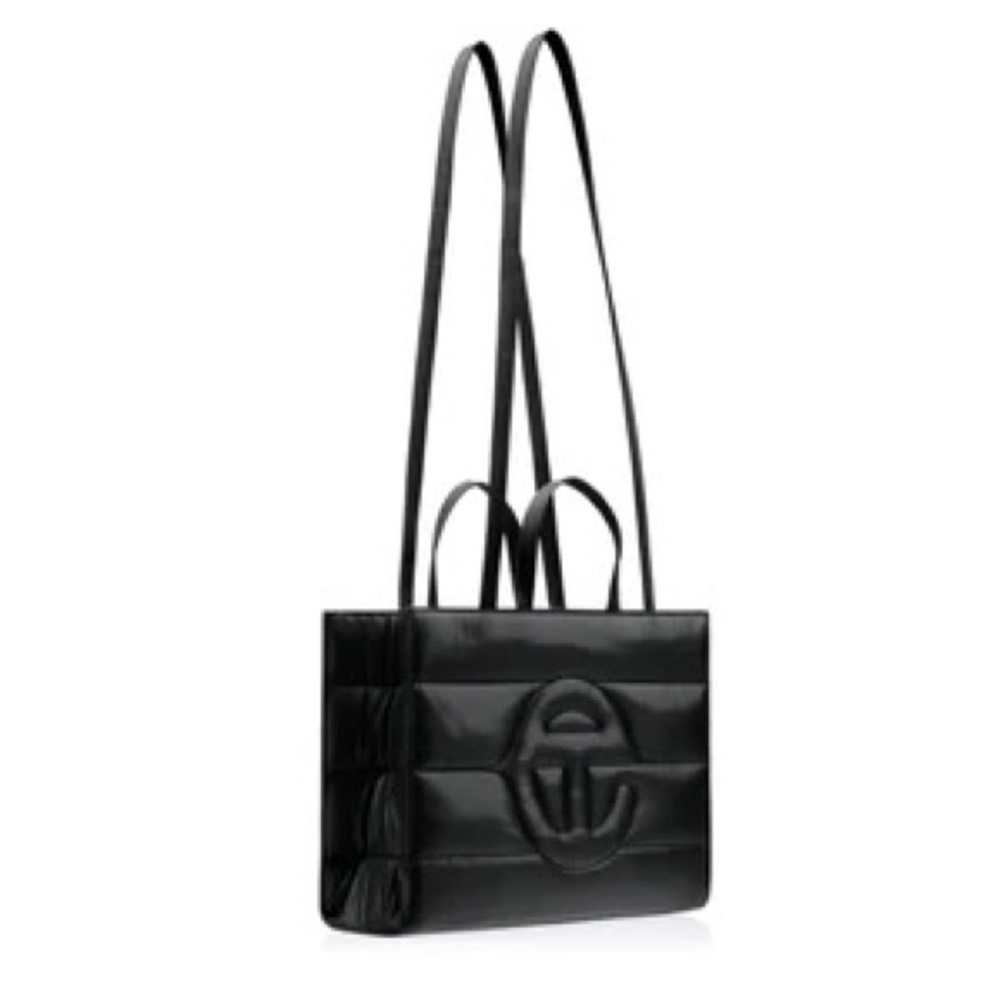 Telfar Medium Puff Shopper - Black - NWT